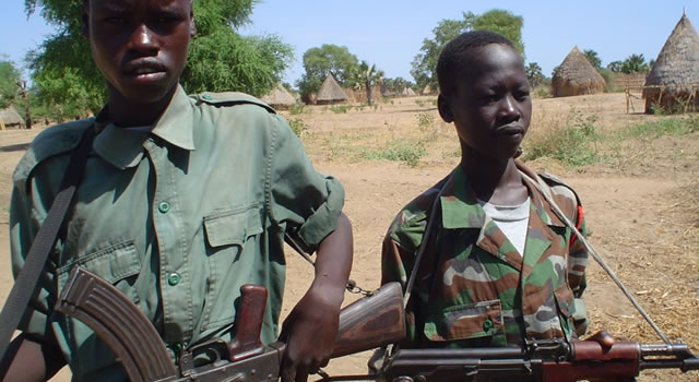 Armed groups in South Sudan release more than 300 child soldiers