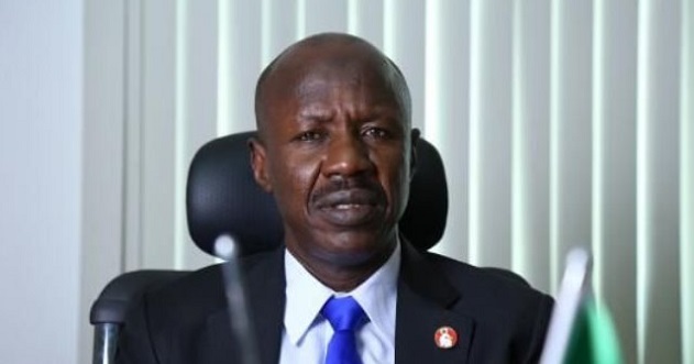 'Next question please', EFCC chair Magu refuses to comment on Ganduje’s alleged bribe videos