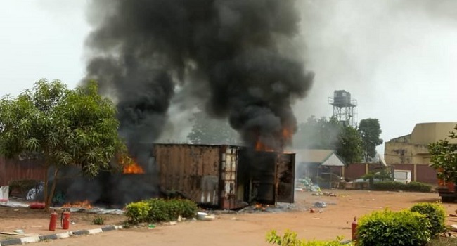 INEC says 4,695 card readers perished in Anambra fire