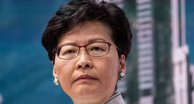 Carrie Lam condemns extreme use of violence amid Hong Kong protests