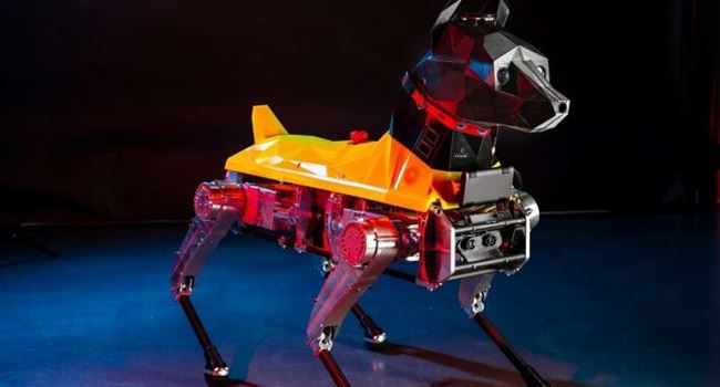 Meet the Astro robot dog which uses AI to respond to commands