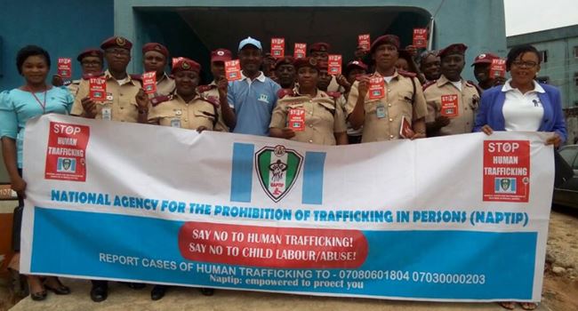 HUMAN TRAFFICKING: NAPTIP arrests 2 suspects, rescues 21 victims