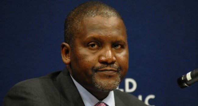Dangote slides down Forbes richest people’s list, loses $2.5bn in 4 weeks