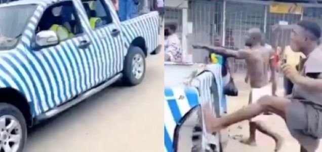 WARRI: Task force team brutalized by residents opposed to sit-at-home order (video)
