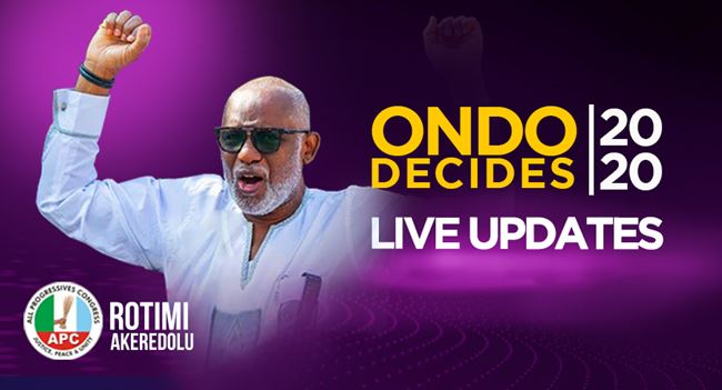 #OndoDecides: Akeredolu returns as governor, beats Jegede, Ajayi