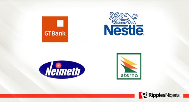 GTBank, Nestle Nigeria, Eterna Oil and Neimeth make Ripples Nigeria stock watchlist