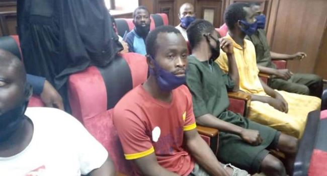 DSS produces 8 of 12 detained Igboho’s aides in court