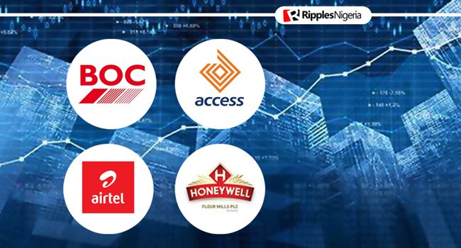 Debt burden, acquisitions make BOC Gases, Access Bank, Airtel Africa, Honeywell Flour stocks to watch this week