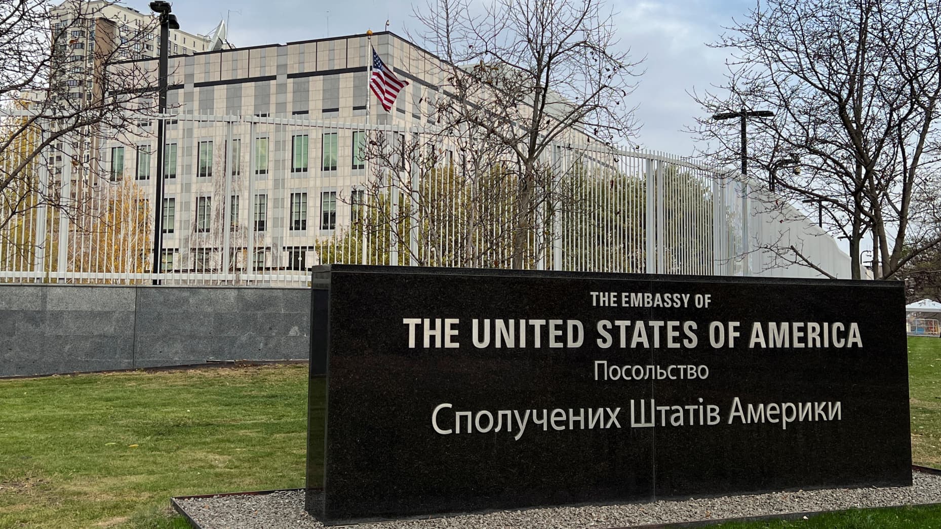 U.S. closes embassy in Ukraine over potential Russia attack